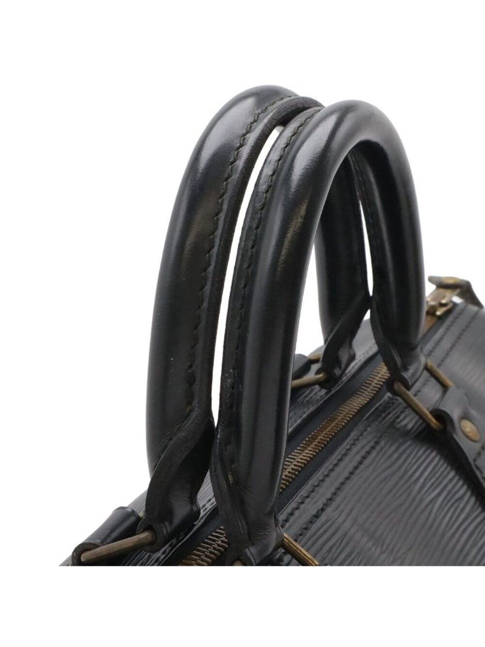 Louis Vuitton Epi Speedy 30 Boston Bag Leather Noir Black - Picture 6 of 9